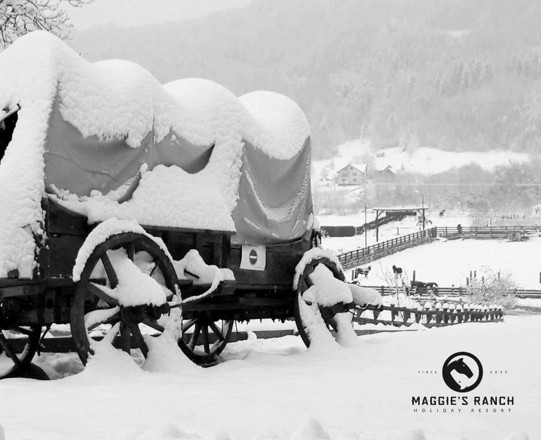 Maggie'S Ranch Hotell Rîşnov Exteriör bild